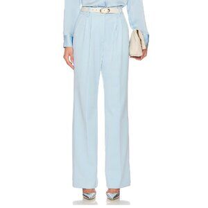 Favorite Daughter Favorite Pant Sky Blue | High Rise Tailored Trousers | Size 18